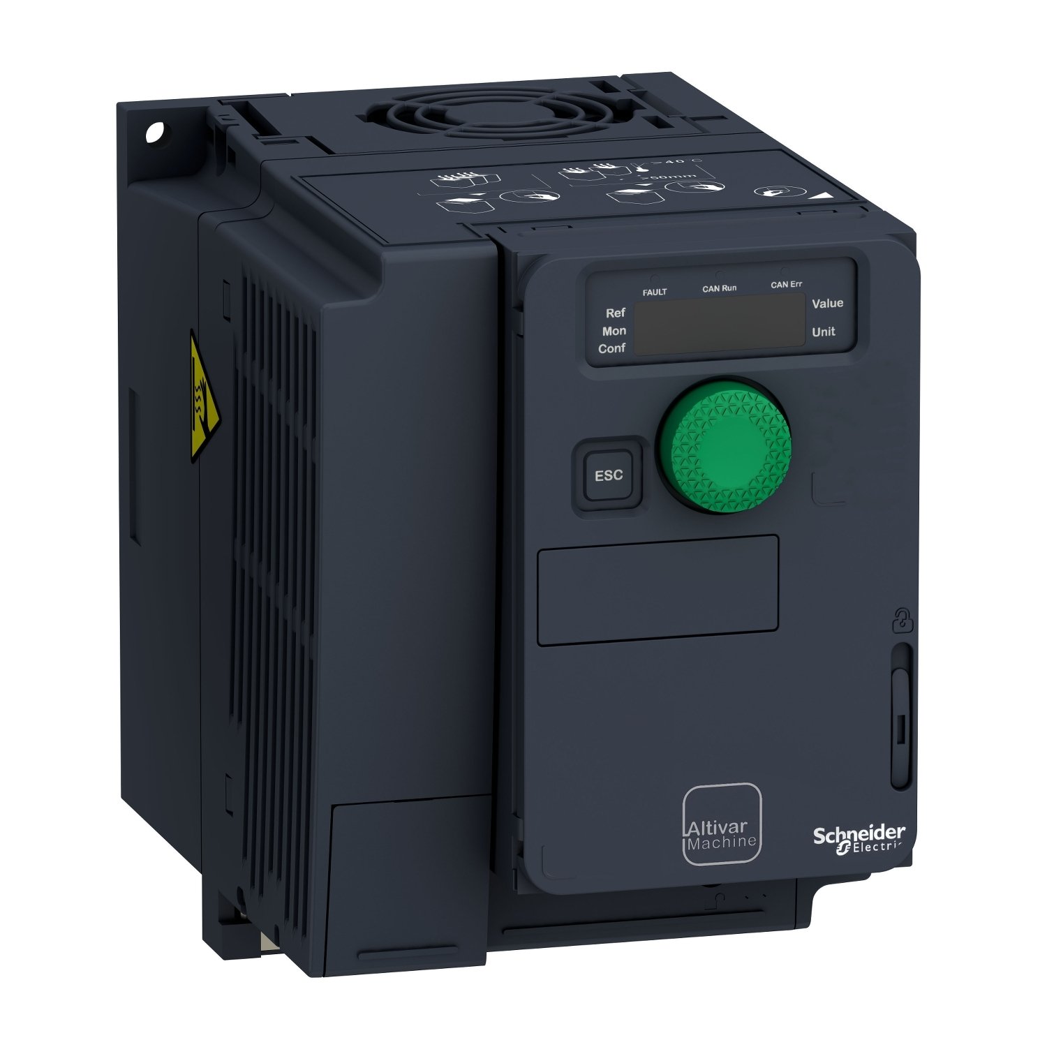 Schneider Electric ATV320U15M2C Altivar 320 variable speed drive, 1.5kW, single-phase, compact