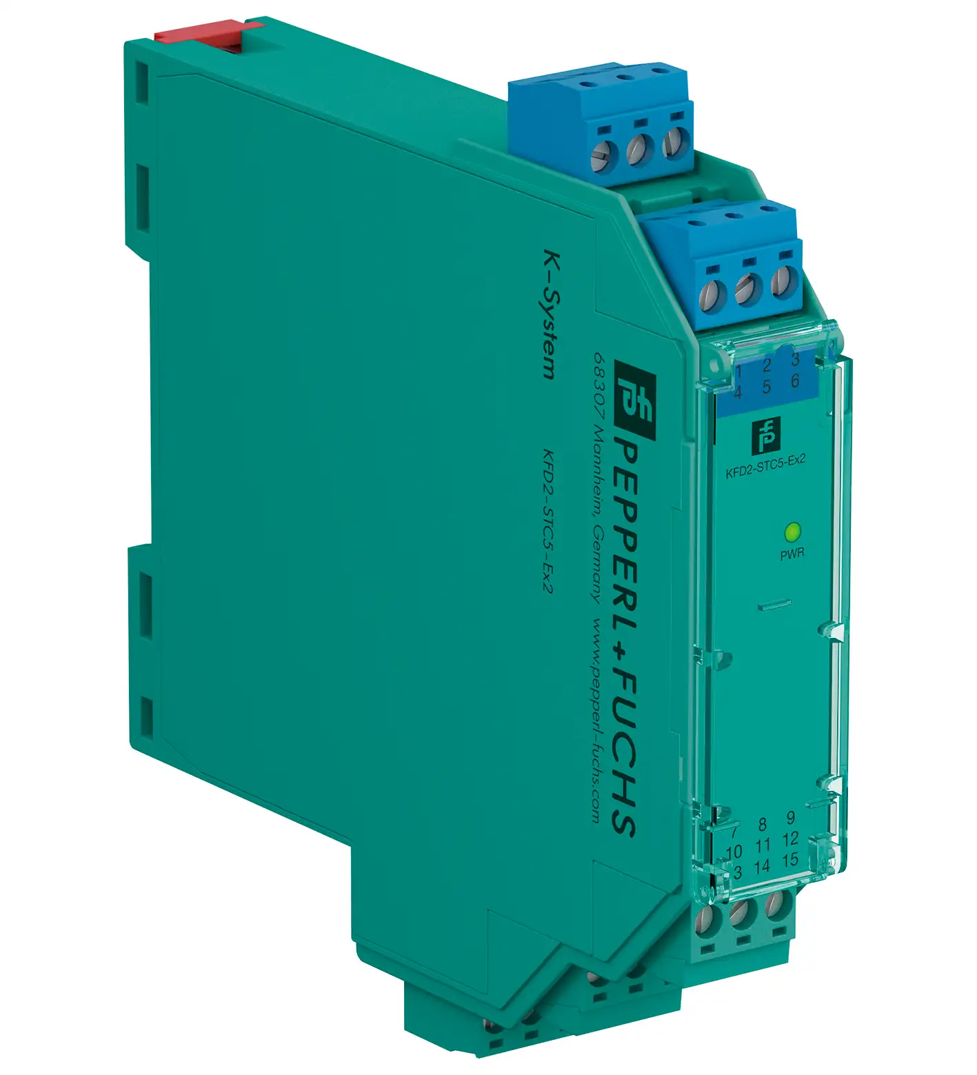 Pepperl+Fuchs KFD2-STC5-Ex2 SMART transmitter power supply, 2-channel isolated barrier, DIN rail