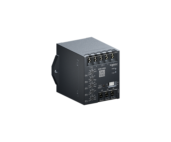 Schneider EOCR EVR-1P22 1-phase voltage monitoring relay, DIN rail, 100-240V AC/DC
